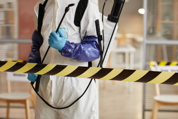 Professional Biohazard technician working in Springfield, MA